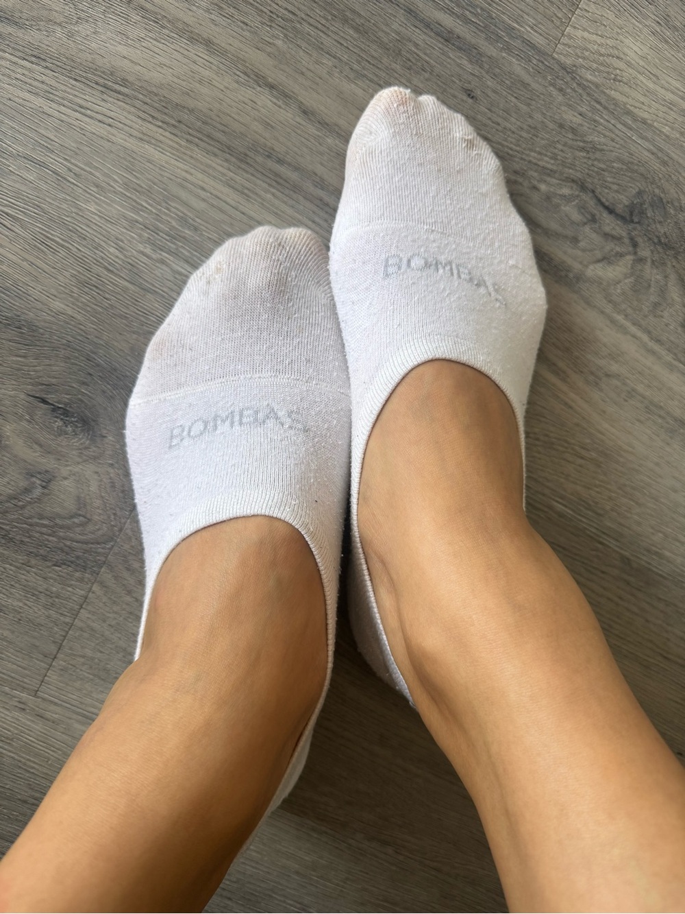 Bombas No Show Socks (White)